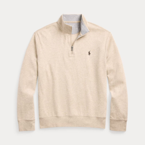 Luxury Jersey Quarter-Zip Pullover