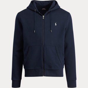 Double-Knit Full-Zip Hoodie (Blue)