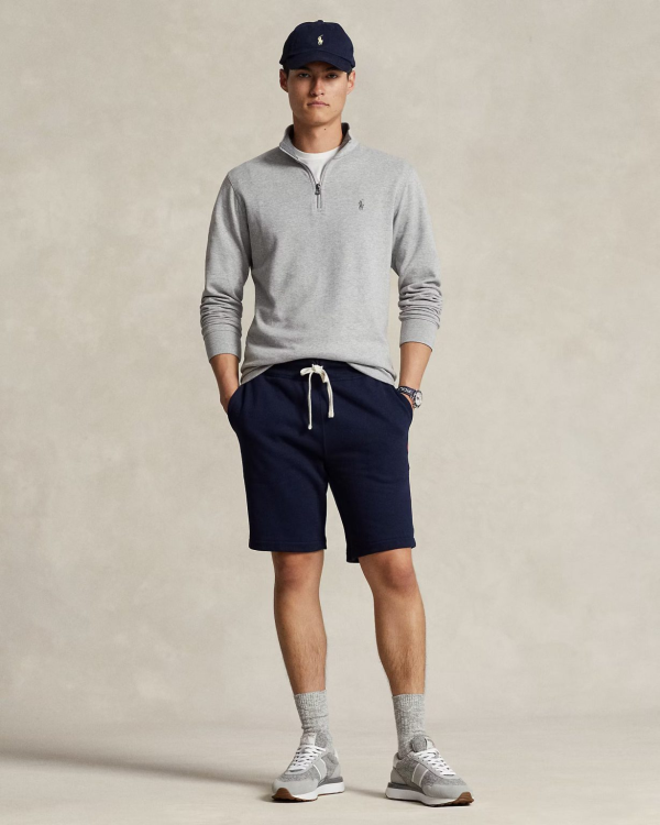Luxury Jersey Quarter-Zip Pullover - Image 5