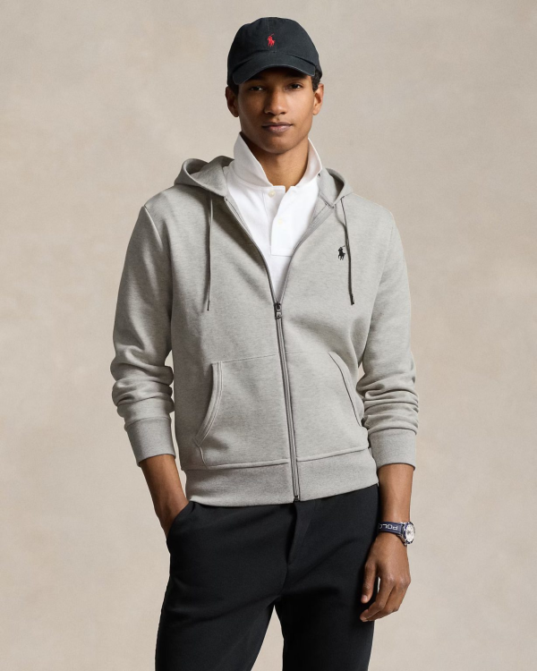 Double-Knit Full-Zip Hoodie - Image 4